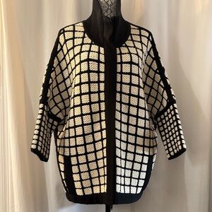 Ohne Titel wool sweater jacket